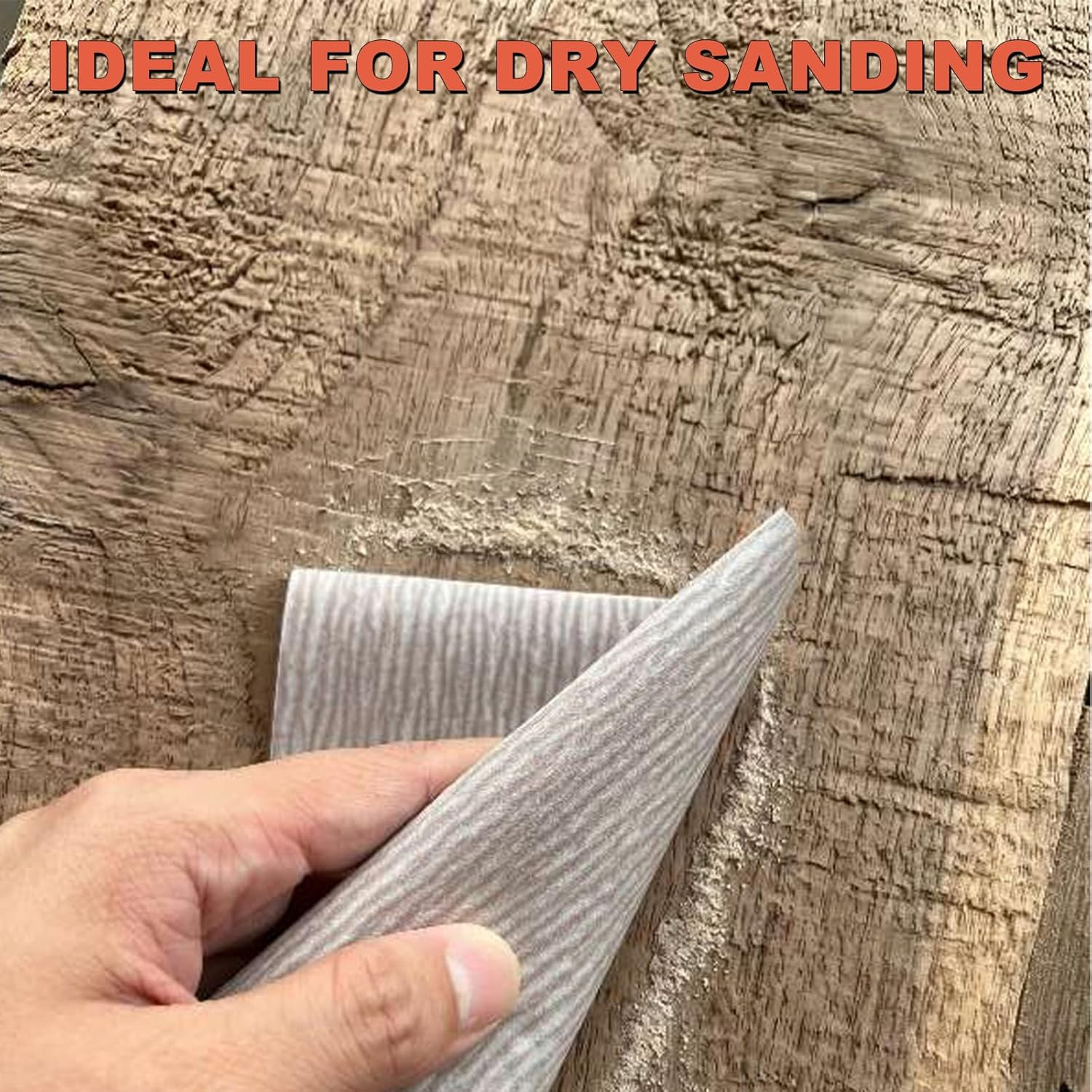 Aluminum Oxide Sandpaper Sheets 9X11, 120/150/180/240/320/400/600 Assorted Grit