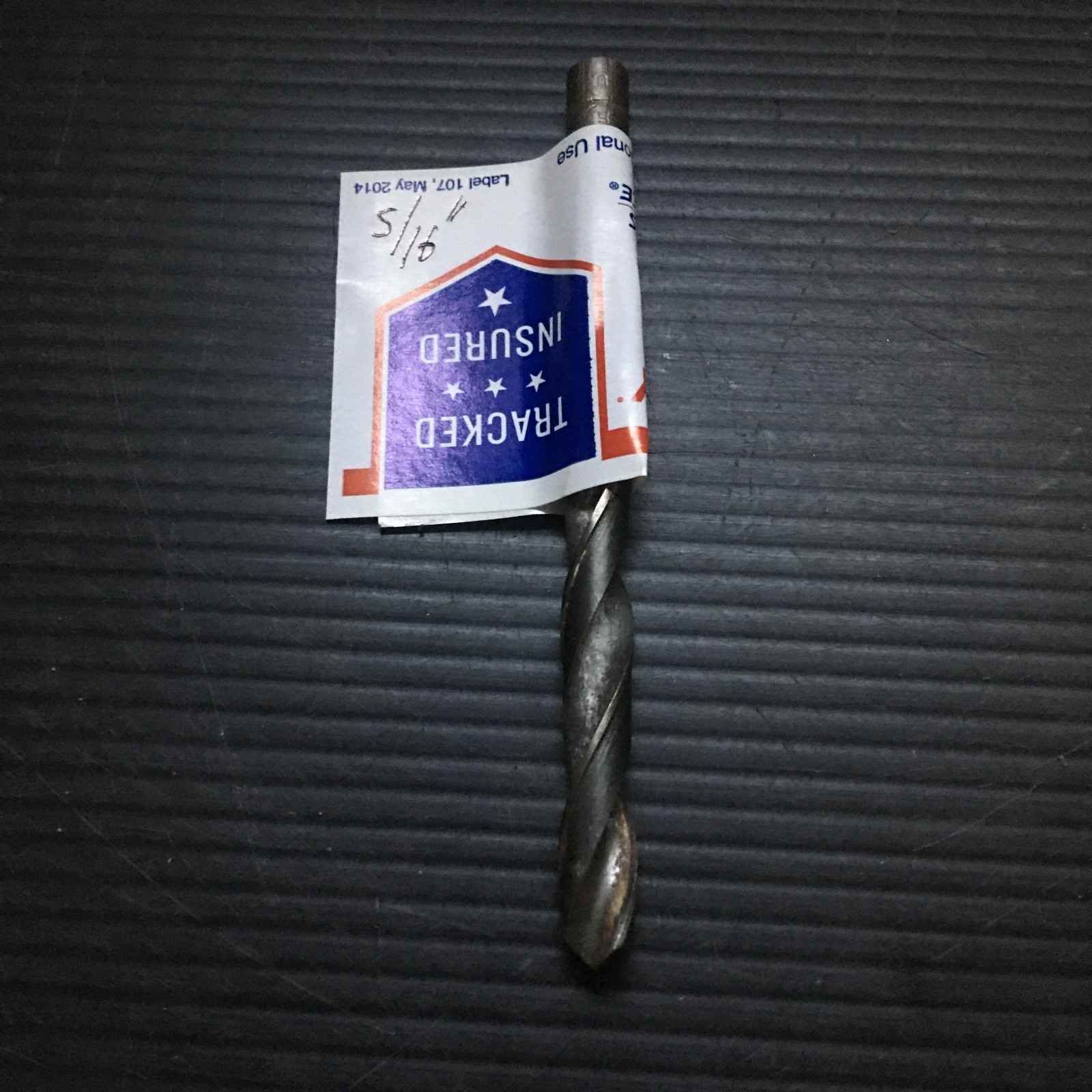 Vintage 5/16″ High Speed HS Twist Drill Bit Made in USA 4.25″L