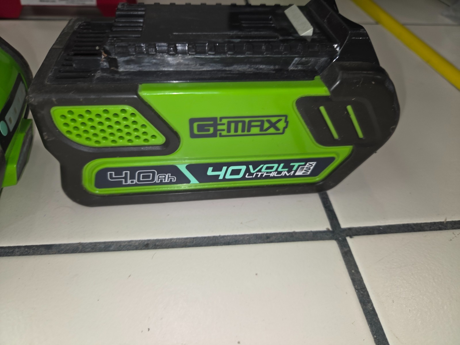 Lot of 4 Genuine Greenworks 40V (2)4AH (2)2AH Li-Ion Battery Not WORKING Parts