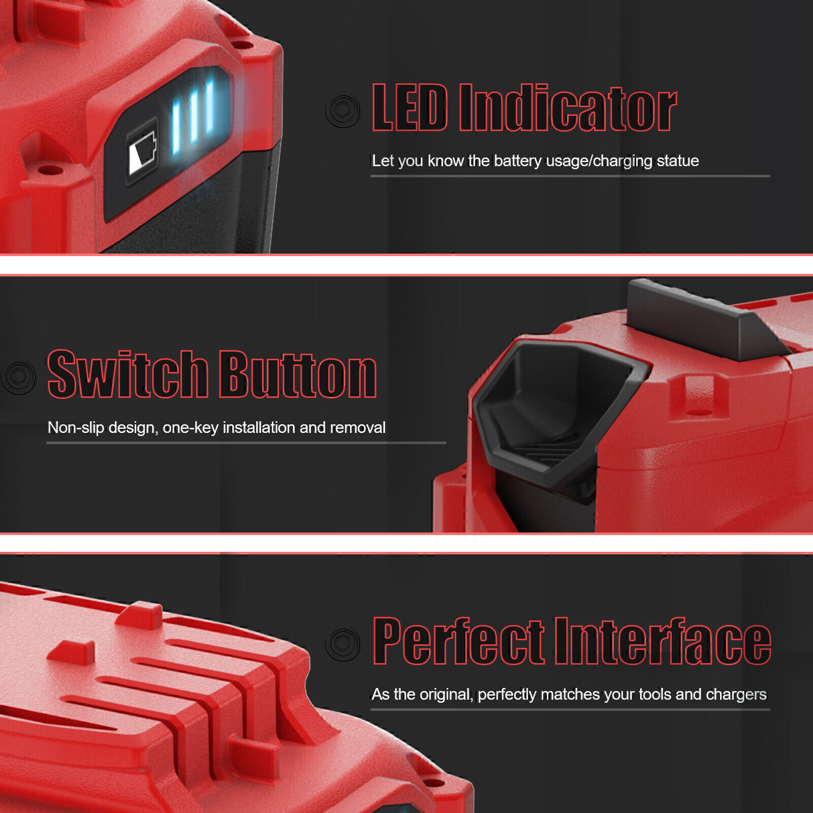 For Craftsman V20 MAX 20 Volt 8.0Ah 3 Ah Lithium Battery CMCB204 CMCB202 CMCB201