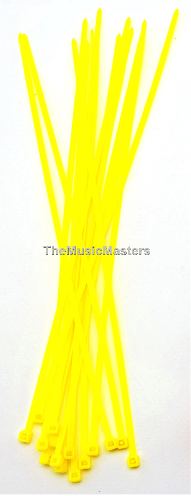 200 Yellow 8″ inch Wire Cable Zip Ties Nylon Tie Wraps 50lb USA Made Tiger Ties