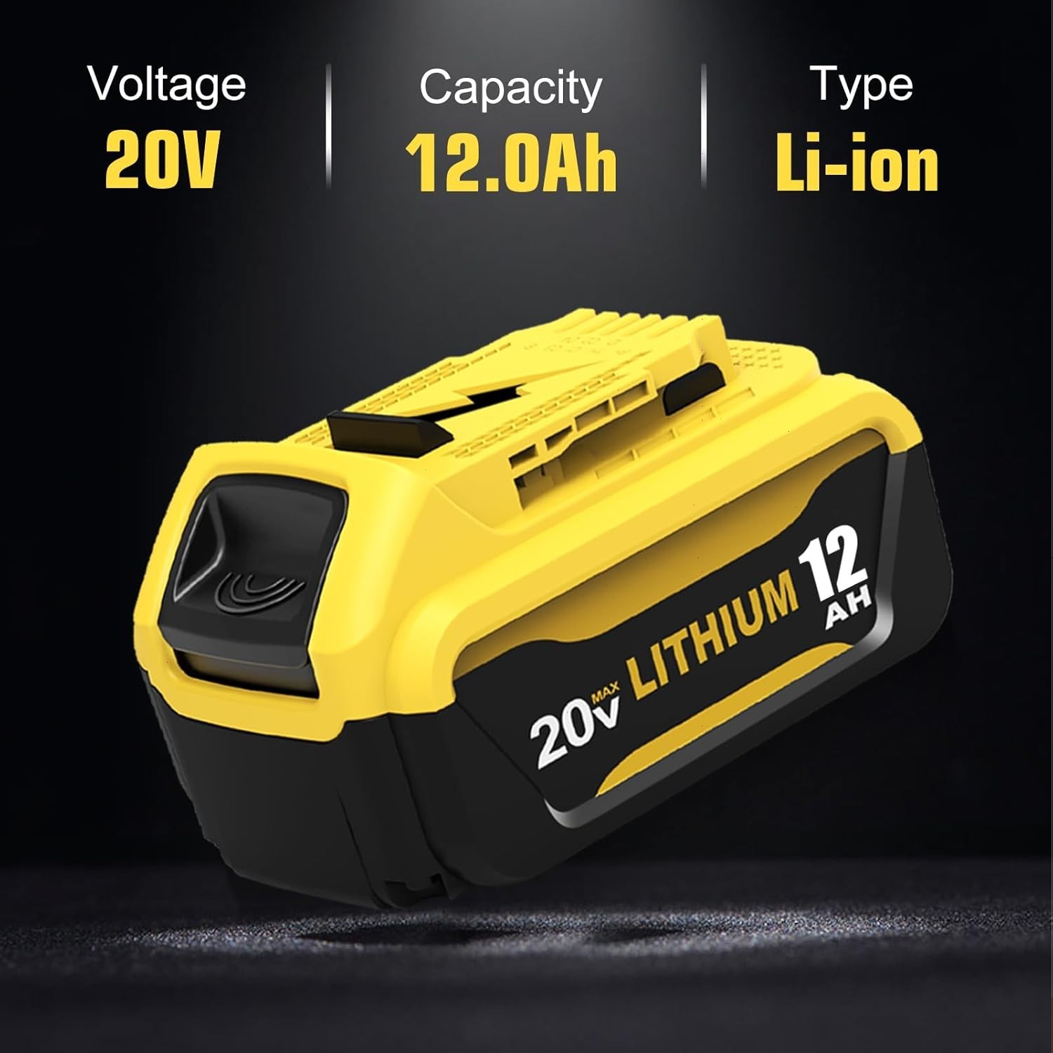 2Pack For DeWalt 20V 20 Volt Max XR 12.0AH Lithium Battery DCB206-2 / Charger