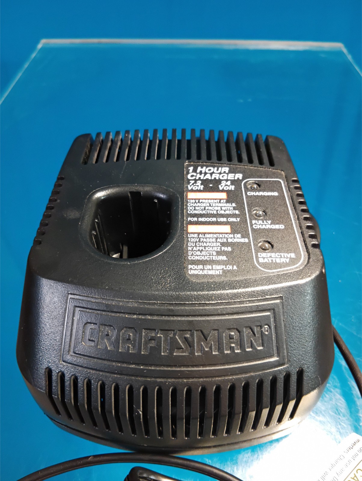 Craftsman BD0614 One Hour Charger Fast 1425301 7.2 – 24 Volt, Returns Accepted
