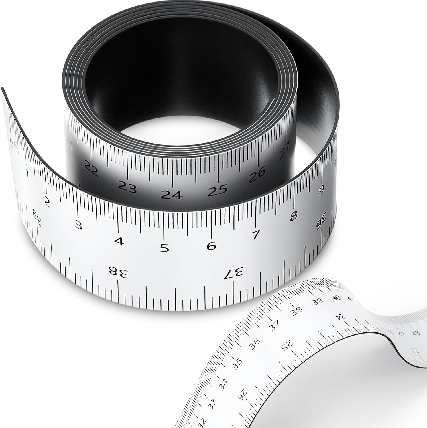 39.37 Inch Magnetic Ruler Flexible Magnetic Tape Measure with Both Inches and Ce