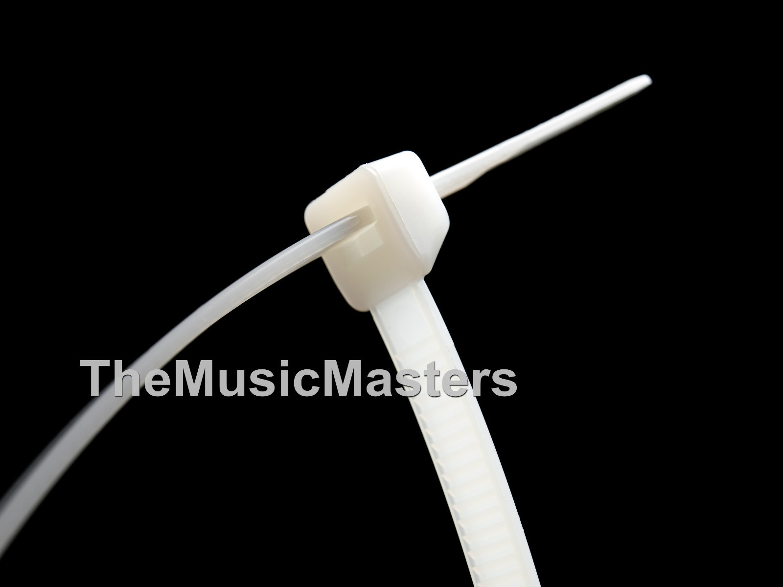 20X White 15″ inch Wire Cable Zip Ties Nylon Tie Wraps 120lb USA Made Tiger Ties