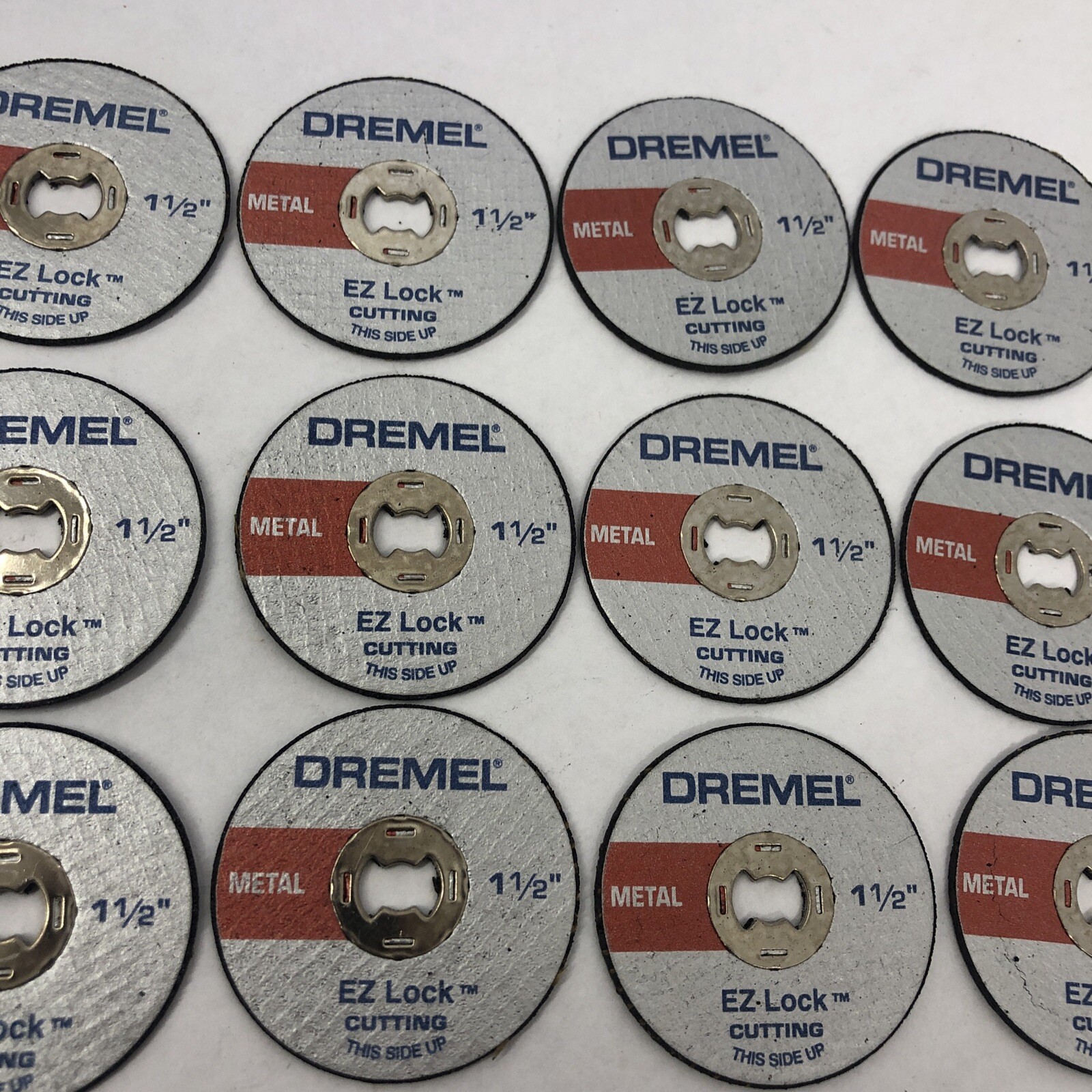 12x Dremel of EZ Lock 1 1/2″ Cut-Off Wheels for Metal Rotary Tools EZ456