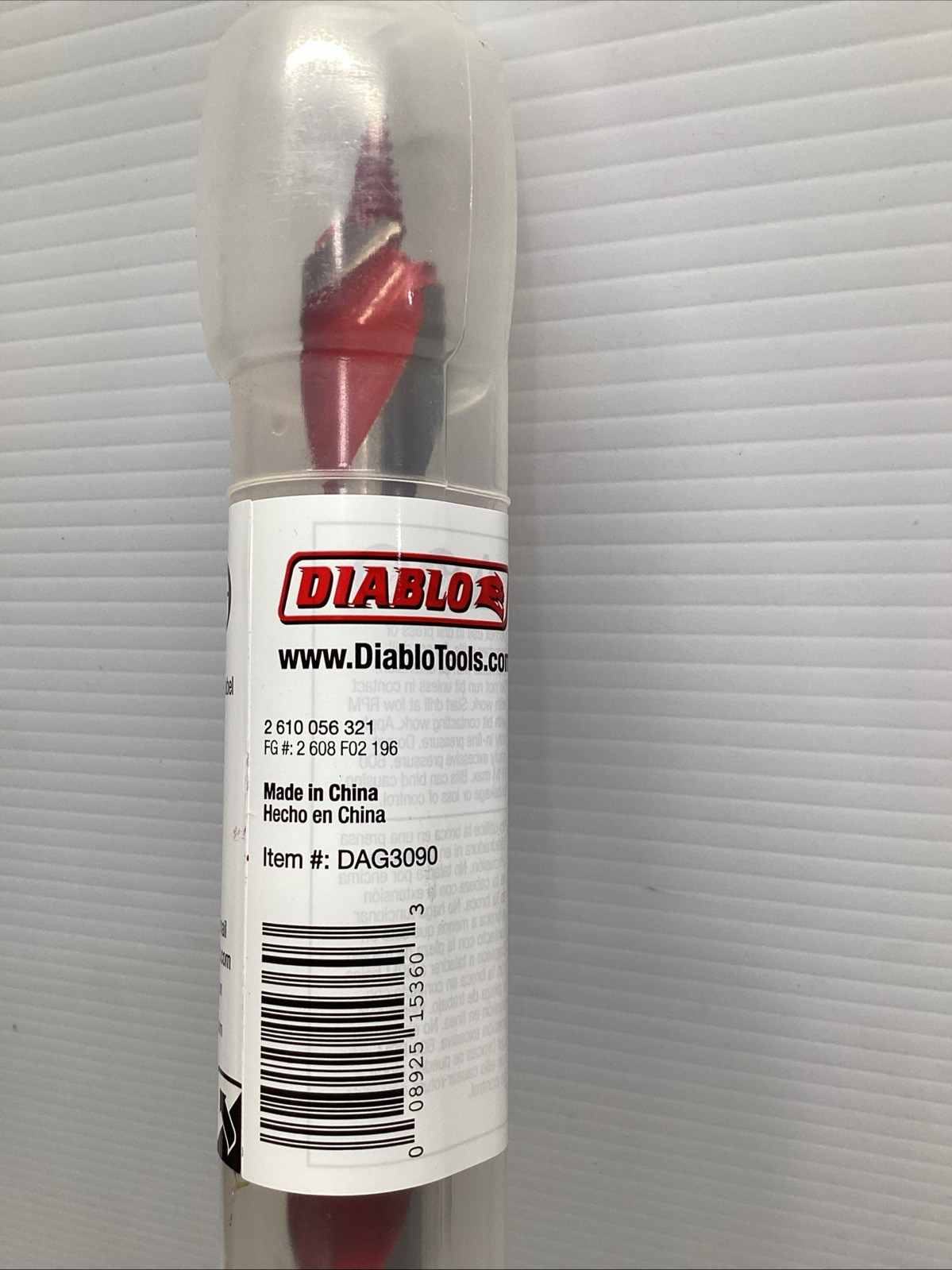 Diablo Tools, 7/8in. x 17-1/2in. Auger Bit Wood Nail-Embedded Wood DAG3090