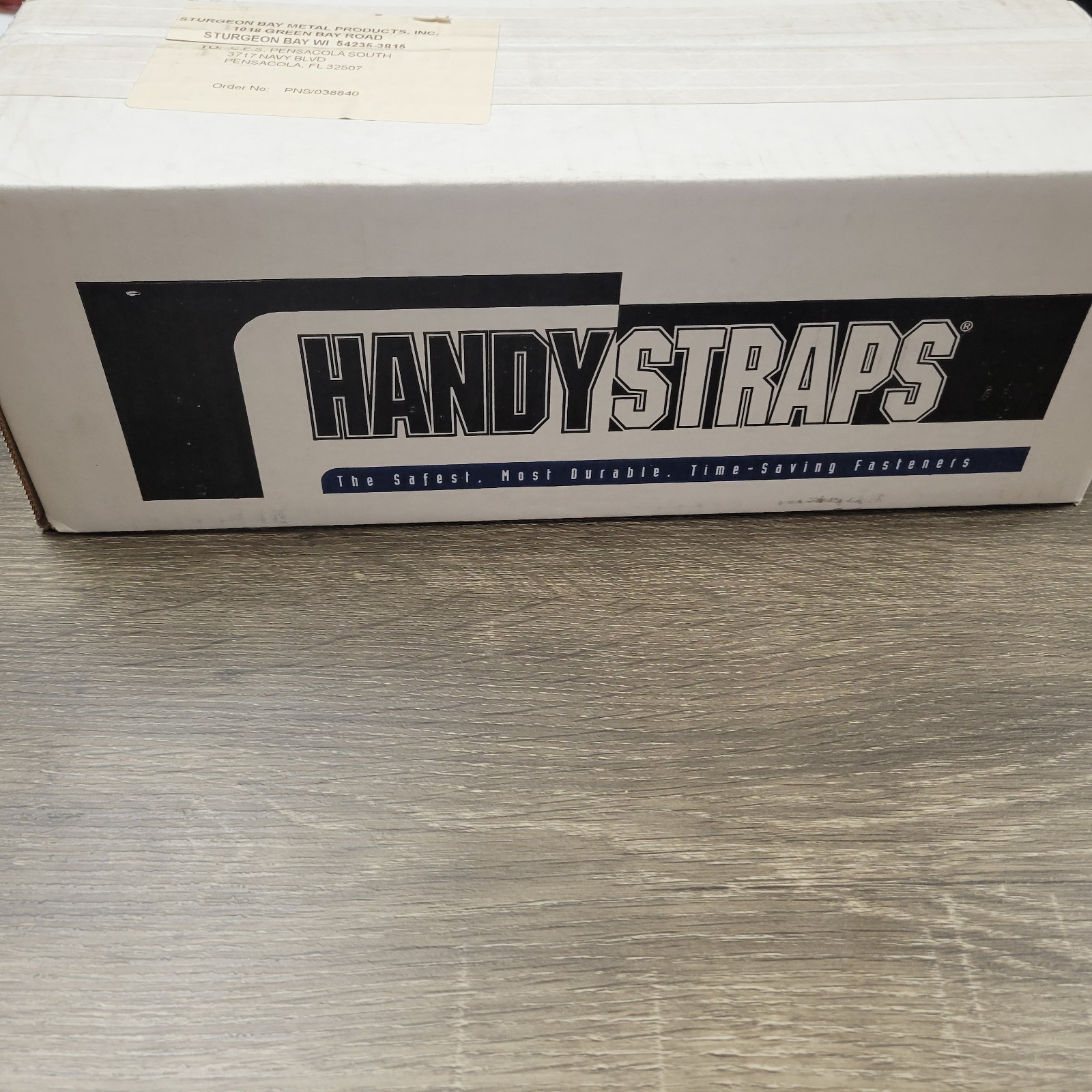 (500 Pk)Sturgeon Bay Handy Straps RA-1588/3 Insulated Cable Strap With Nail 1/2