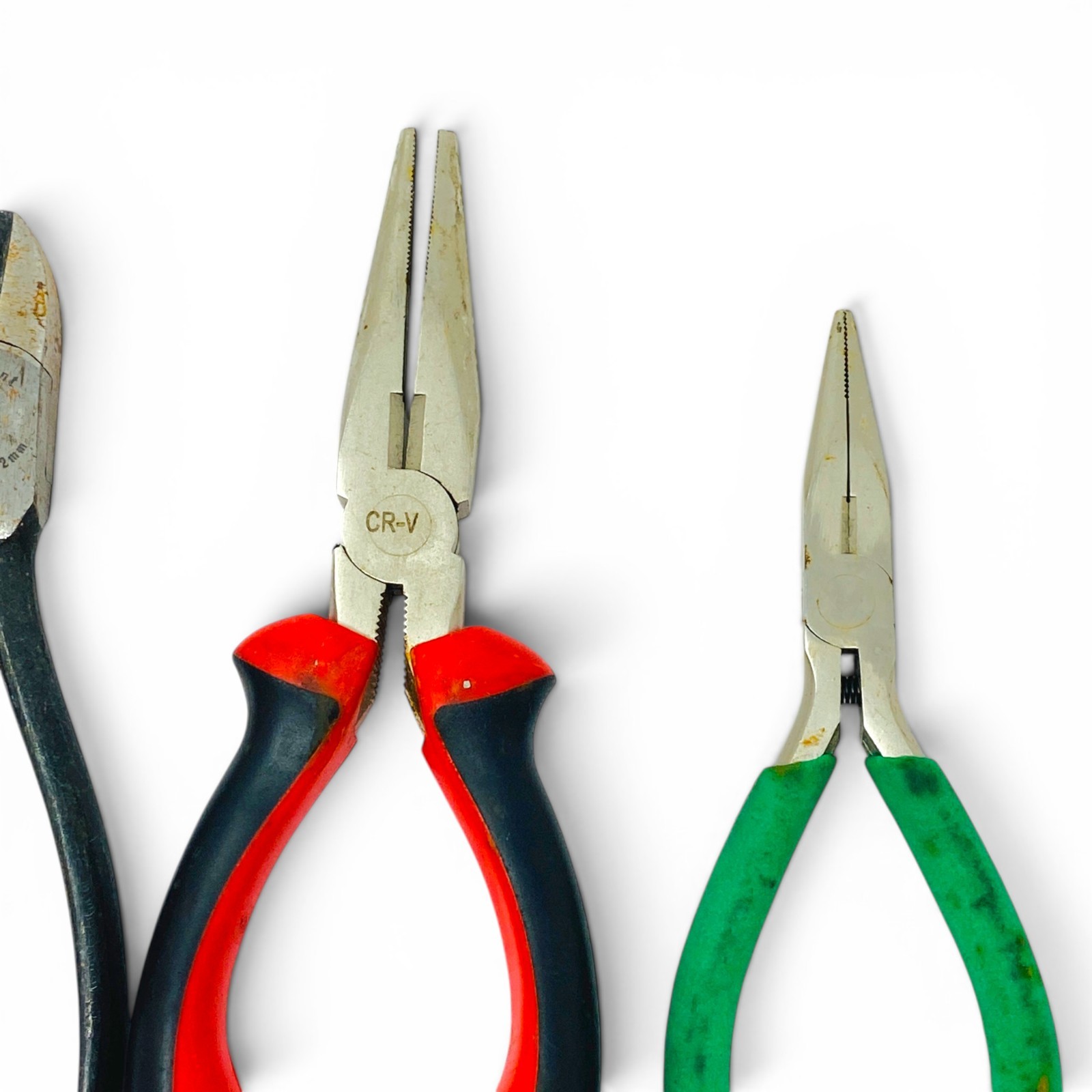 Klein Tools D228-7, Crescent USA and Unbranded Pliers Side Cutter Lot Set, 4 Pcs