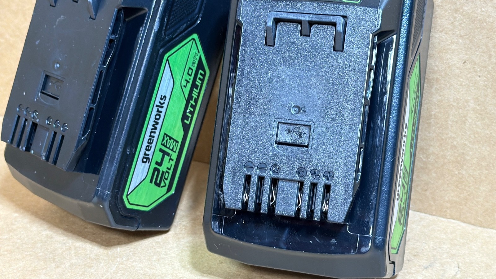 GENUINE GREENWORKS 24V 4.0AH USB BATTERY – [BAG709]
