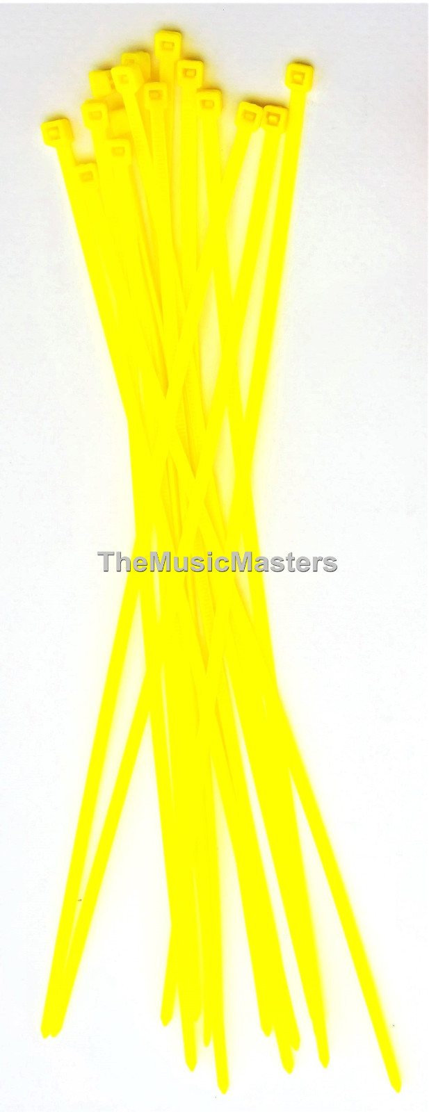 200 Yellow 8″ inch Wire Cable Zip Ties Nylon Tie Wraps 50lb USA Made Tiger Ties