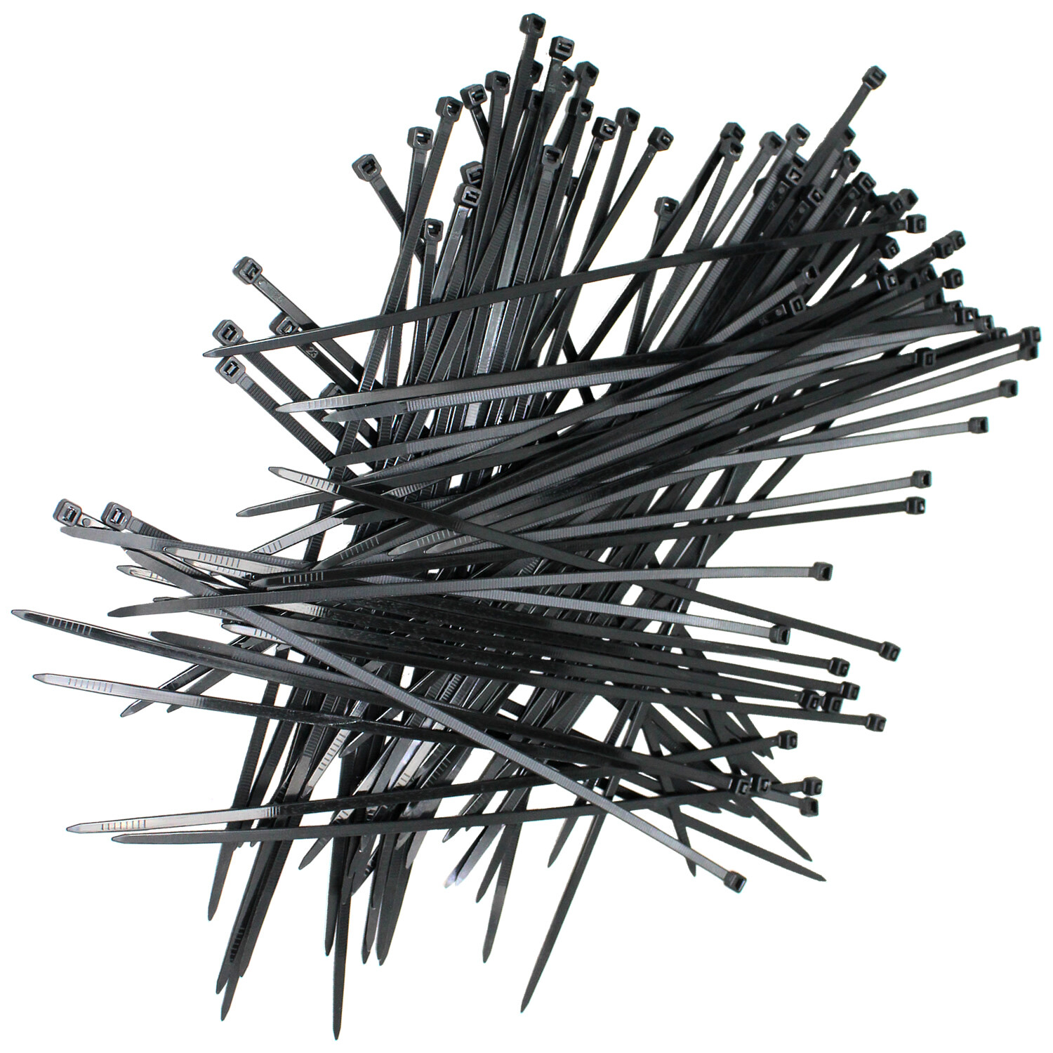 200 Pack Cable Ties Tie Wraps Plastic Nylon Zip Ties Strong Extra Long NEW 12″