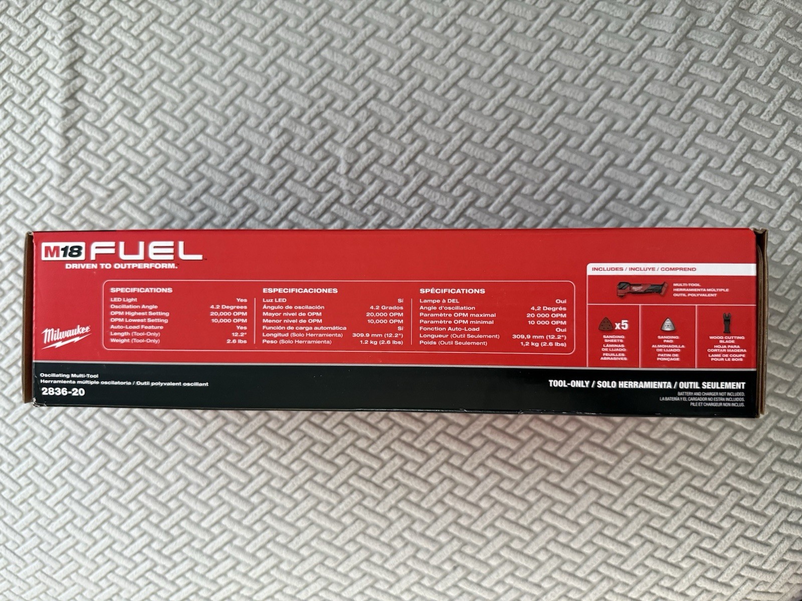 Milwaukee M18 FUEL 2836-20 Brushless Oscillating Multi-Tool Tool-Only