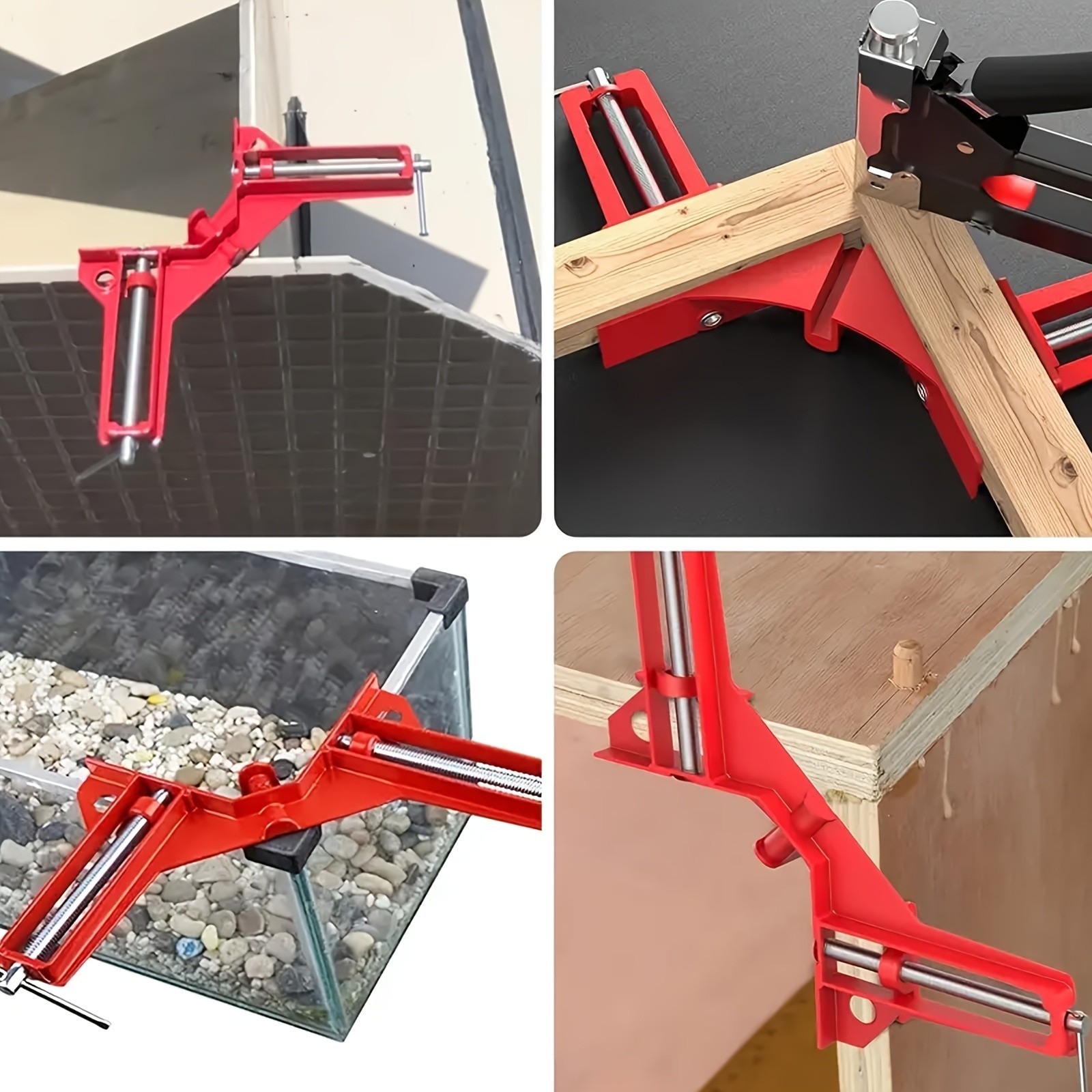 90 Degree Corner Clamp – Woodworking Right Angle Clamp for Frame & Furniture