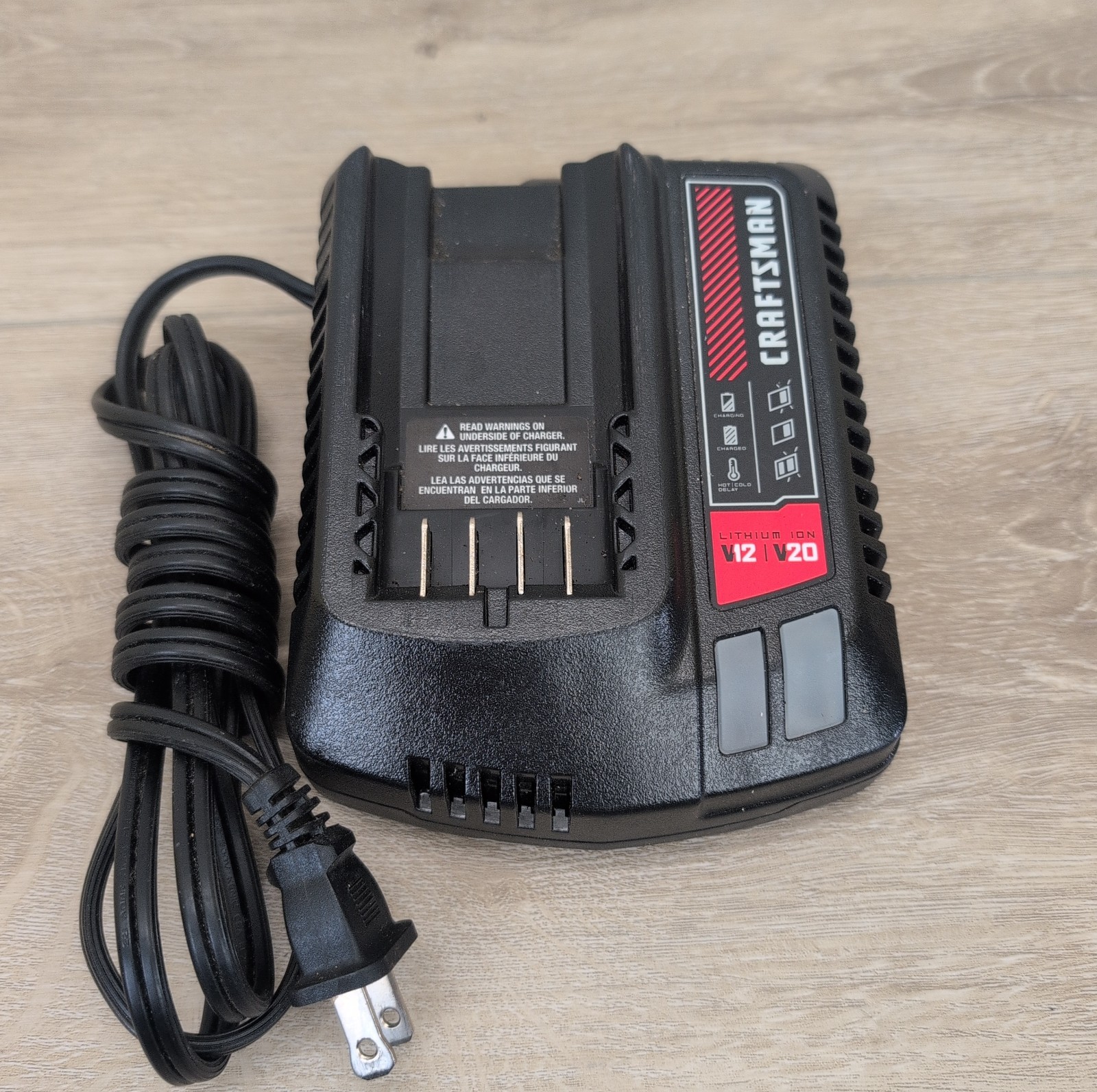 Craftsman CMCB100 Type 1 12V- 20V Max Lithium-Ion Battery Charger Tested OEM