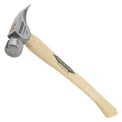 Stiletto TI12SC 12-oz Smooth-Face Titanium Remodeler Finishing Framer