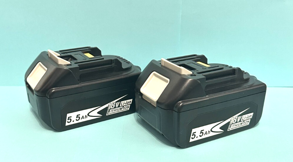 2X 5.5Ah For Makita BL1860 BL1850 18V Li-ion Battery BL1850B BL1830 BL1860B NEW
