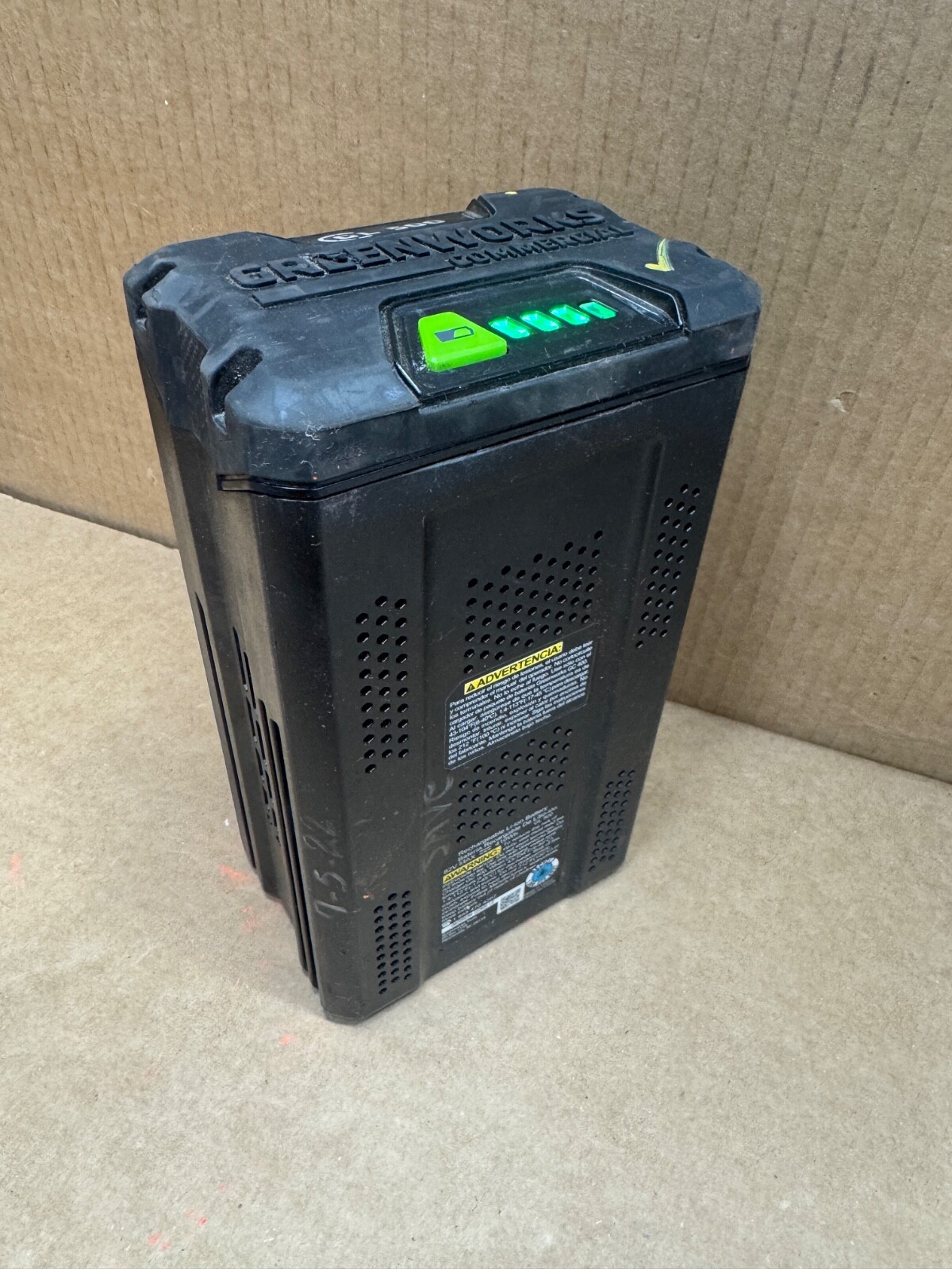 GREENWORKS COMMERCIAL [GL 500] GENUINE 82V MAX 5AH BATTERY – [NOT FULL CAPACITY]