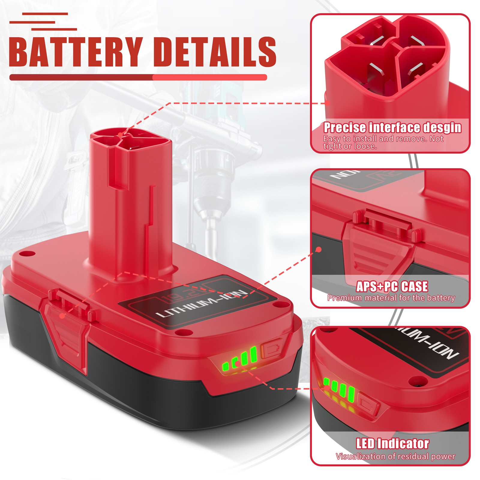 NEW For CRAFTSMAN 19.2 VOLT C3 LITHIUM DIEHARD BATTERY PACK 315.PP2011 3.0Ah GI