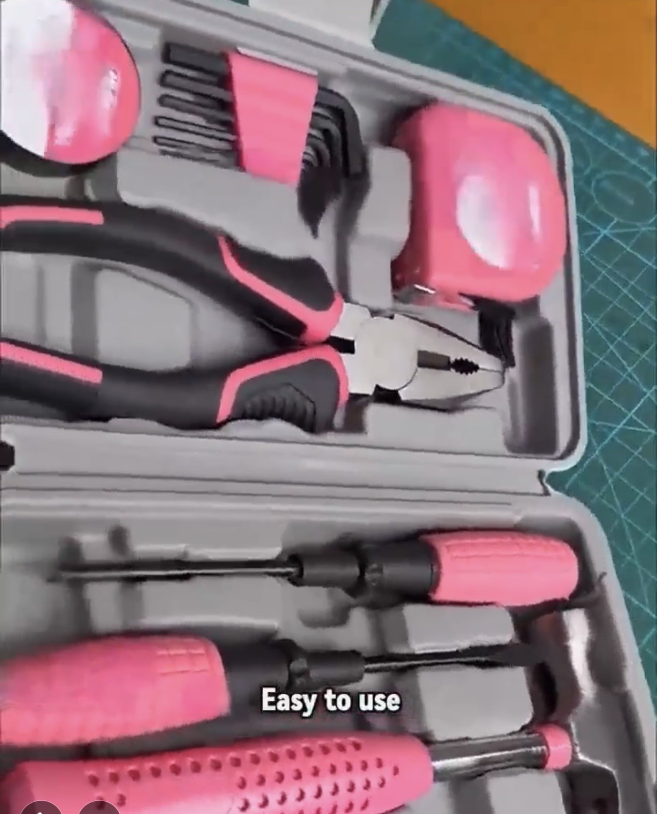 Household Tool Set With Case