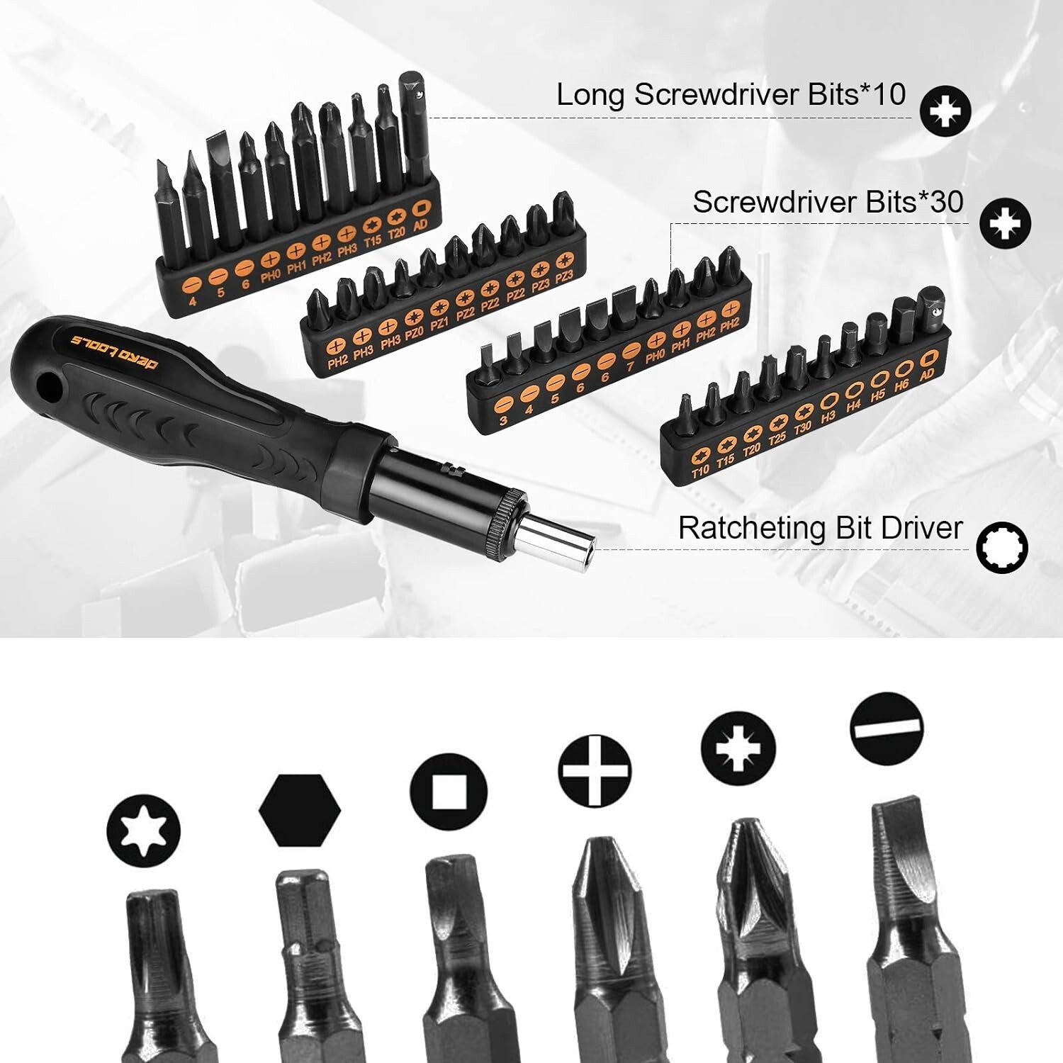 218 PCS General Household Hand Tool kit, Professional Auto Repair Tool Set