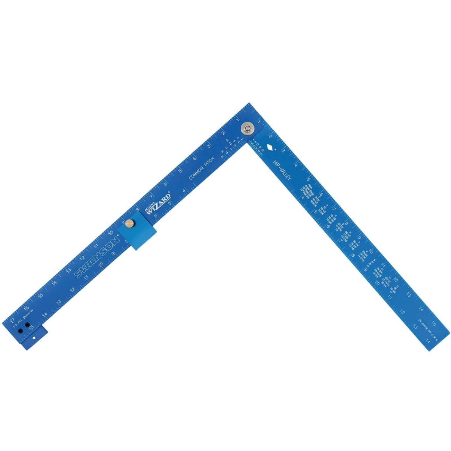 Swanson Framing Wizard Aluminum Square – 5-in-1 Layout Tool