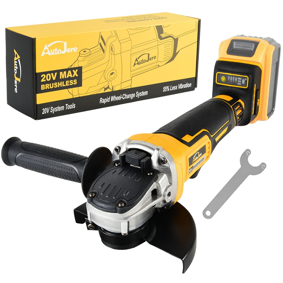 Cordless Angle Grinder For Dewalt 20V Battery 4-1/2″ to 5″ 20 Volt MAX Cut-Off