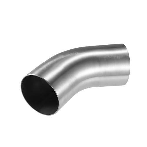 1 Pcs OD 3 Inch 45 Degree Mandrel Bend Elbow SS304 Stainless Steel Bend Tube