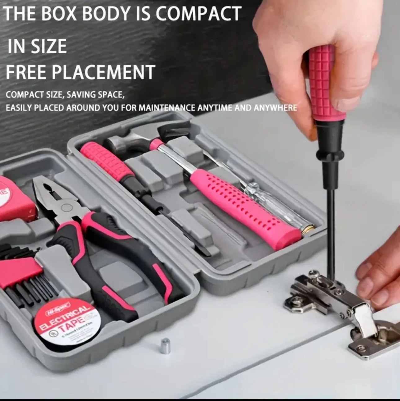 Household Tool Set With Case