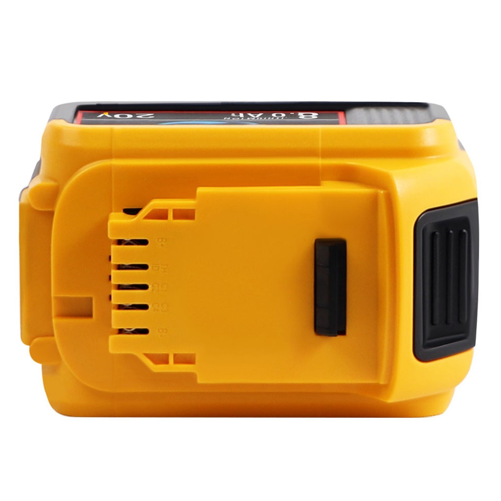 2Pack 8.0AH Lithium Ion Battery For DeWalt 20V 20 Volt Max XR DCB206-2 DCB205-2
