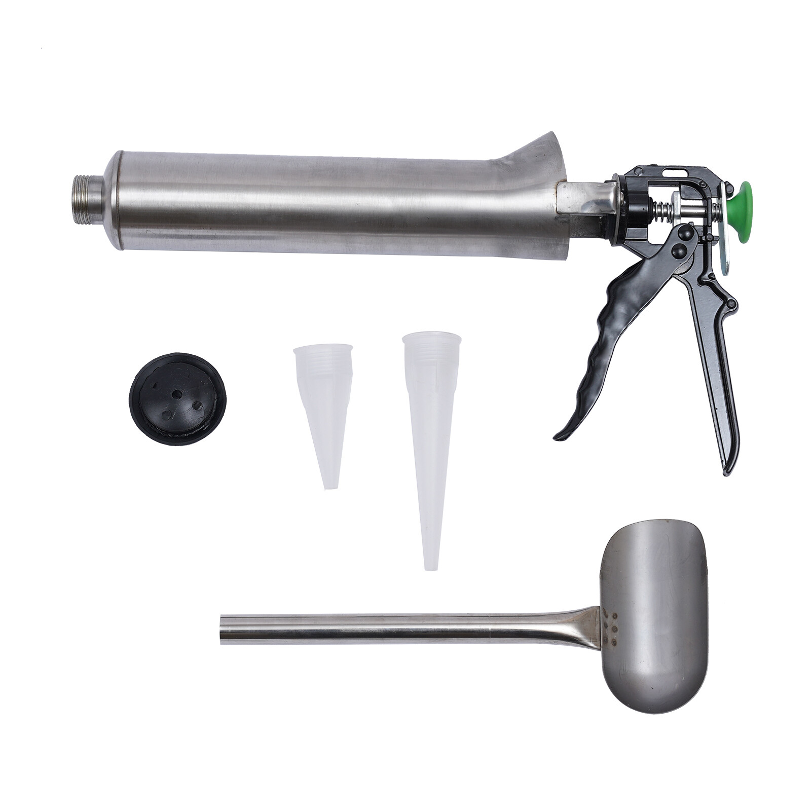 Mortar Pointing Grouting Gun Cement Grout Mortar Caulk Pointing Gun Stainless US