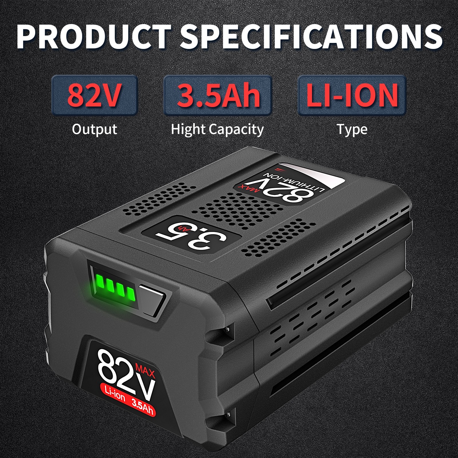 2x 82V 3.5Ah Battery For Briggs & Stratton Snapper XD 82V BSB3AH82 BSB2AH82 New