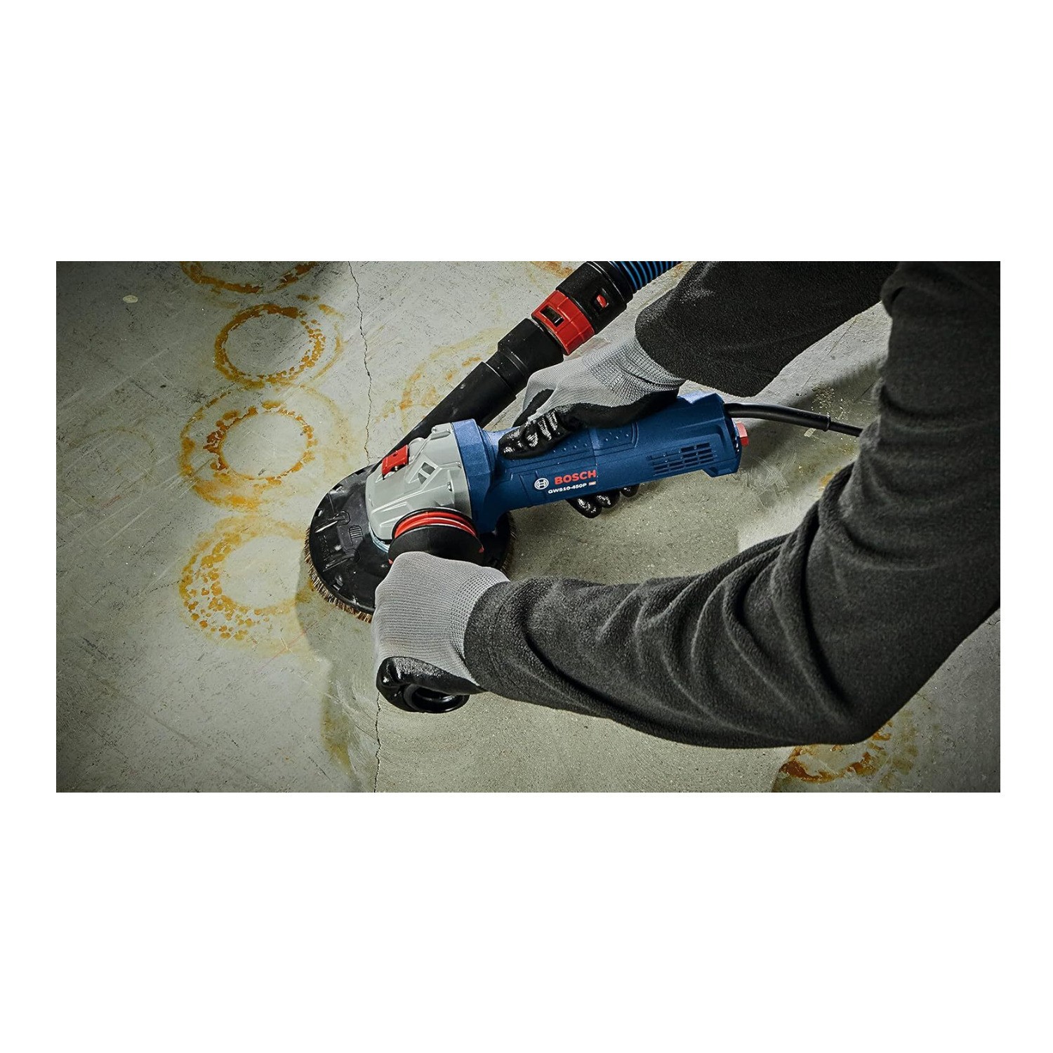 Bosch GWS10-450P 4-1/2 In Ergonomic Angle Grinder w/ Paddle Switch (Refurbished)