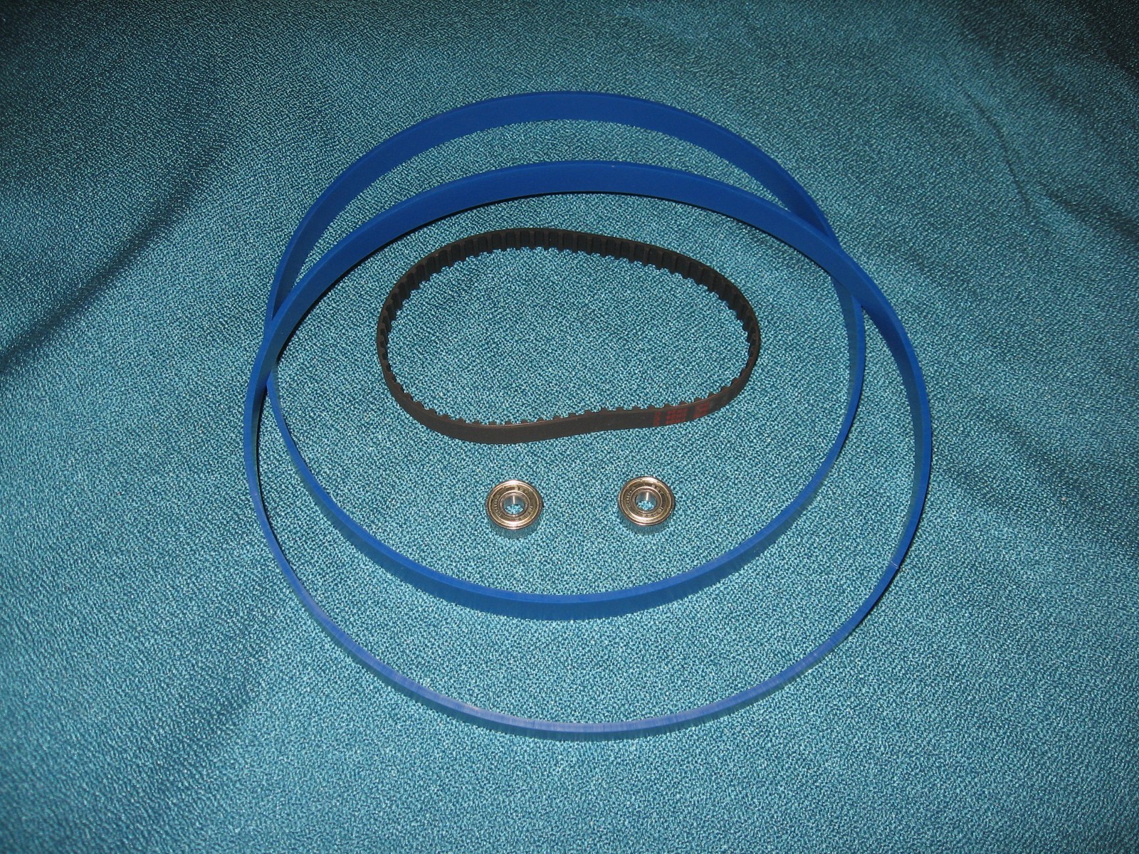 2 BLUE MAX BAND SAW TIRES DRIVE BELT AND NEW THRUST BEARINGS DELTA 28-195 TYPE 1