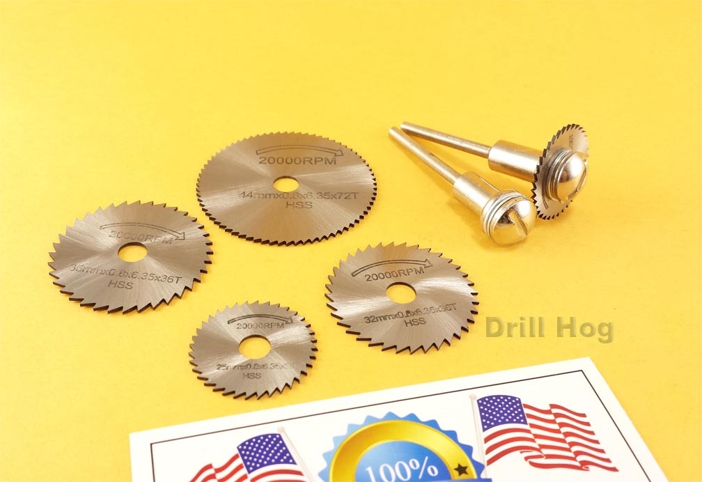 Mini Circular Saw Blade Set Wood Disc Cut Off Wheel Dremel Saw Die Grinder