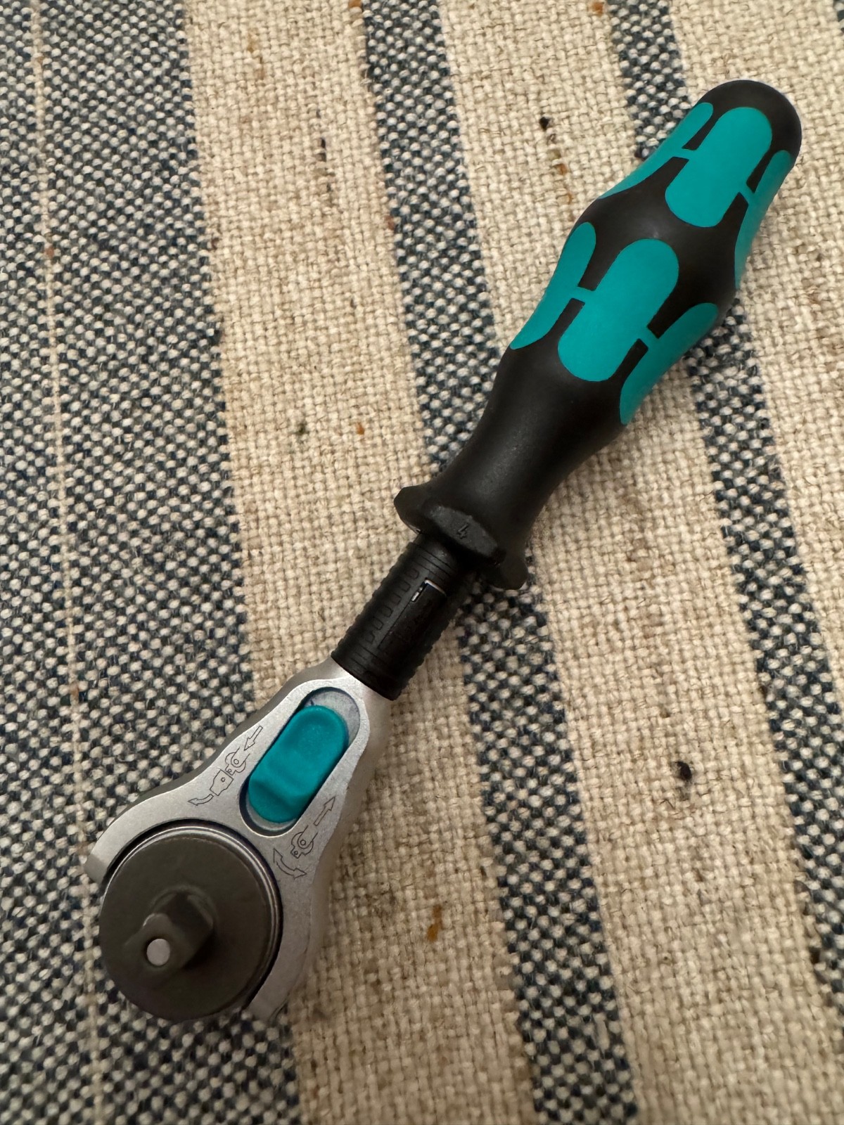Wera 8000A Zyklop Speed 1/4” Drive 5-in-1 Ratchet 152mm