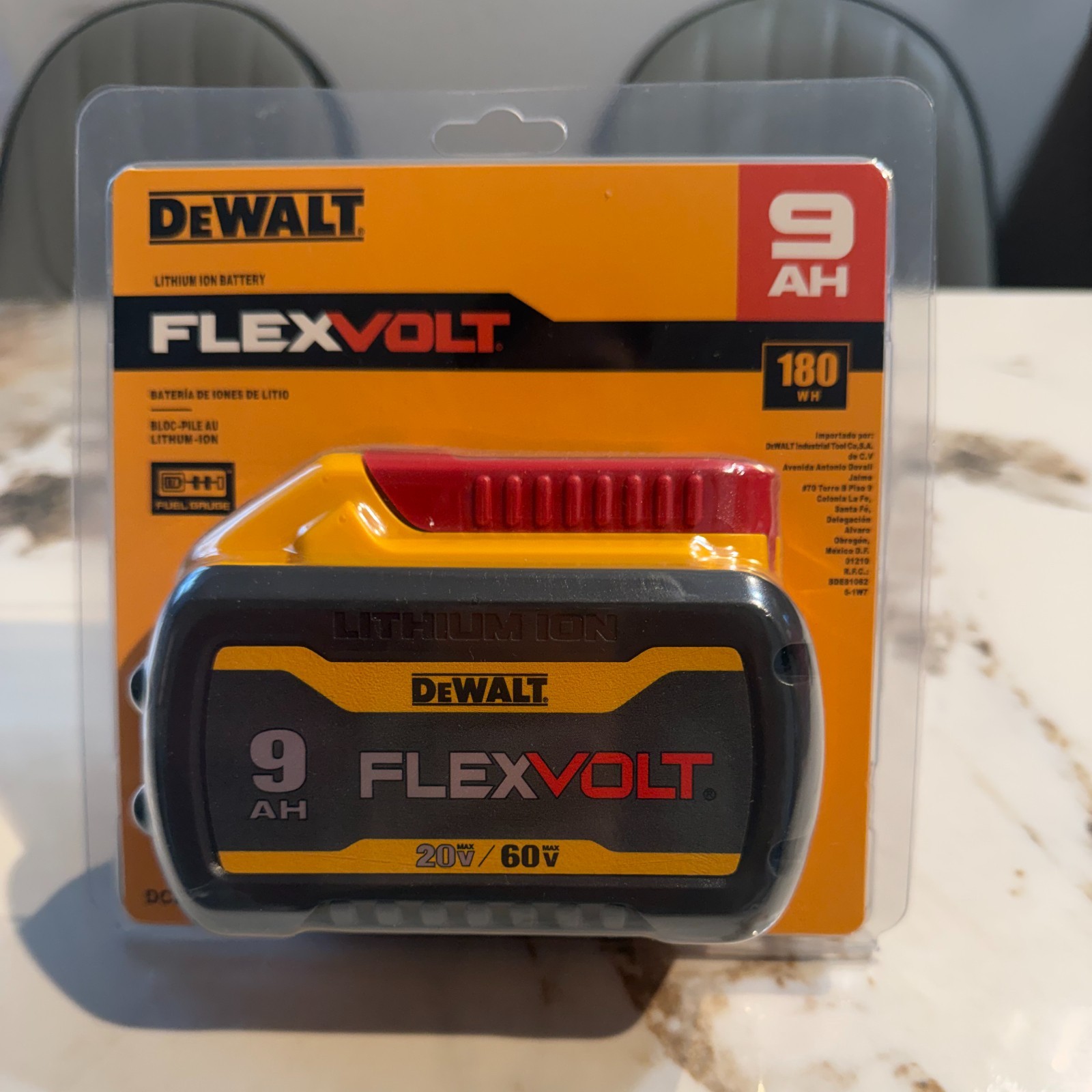OEM DEWALT DCB609 20V/60V MAX FLEXVOLT 9.0Ah Lithium-Ion Battery Tool | NEW 2026