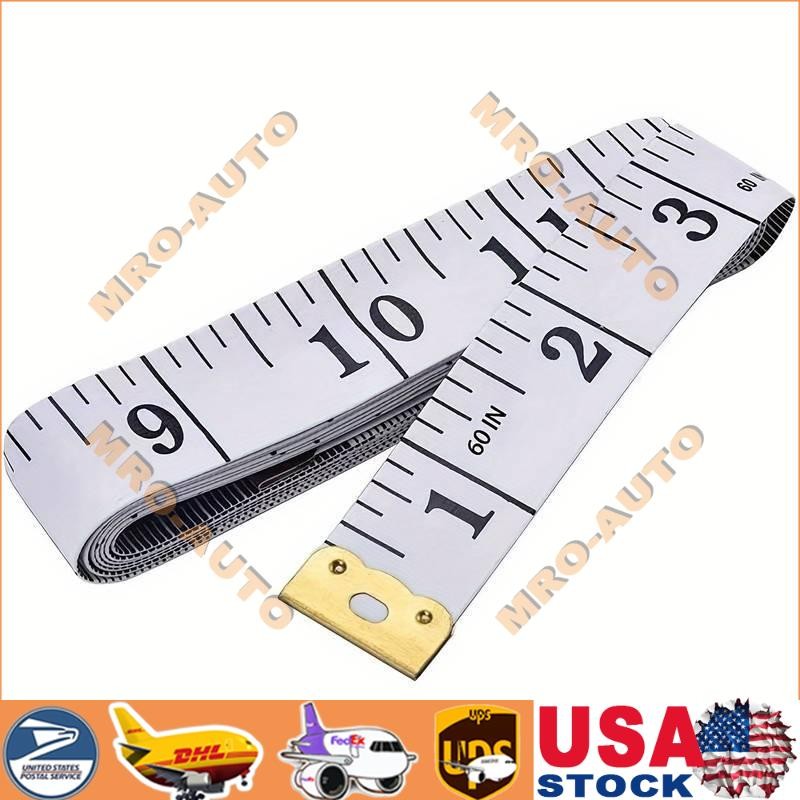 Body Measuring Tape Ruler Sewing Cloth Tailor Measure Soft Flat 60 inch 150 cm