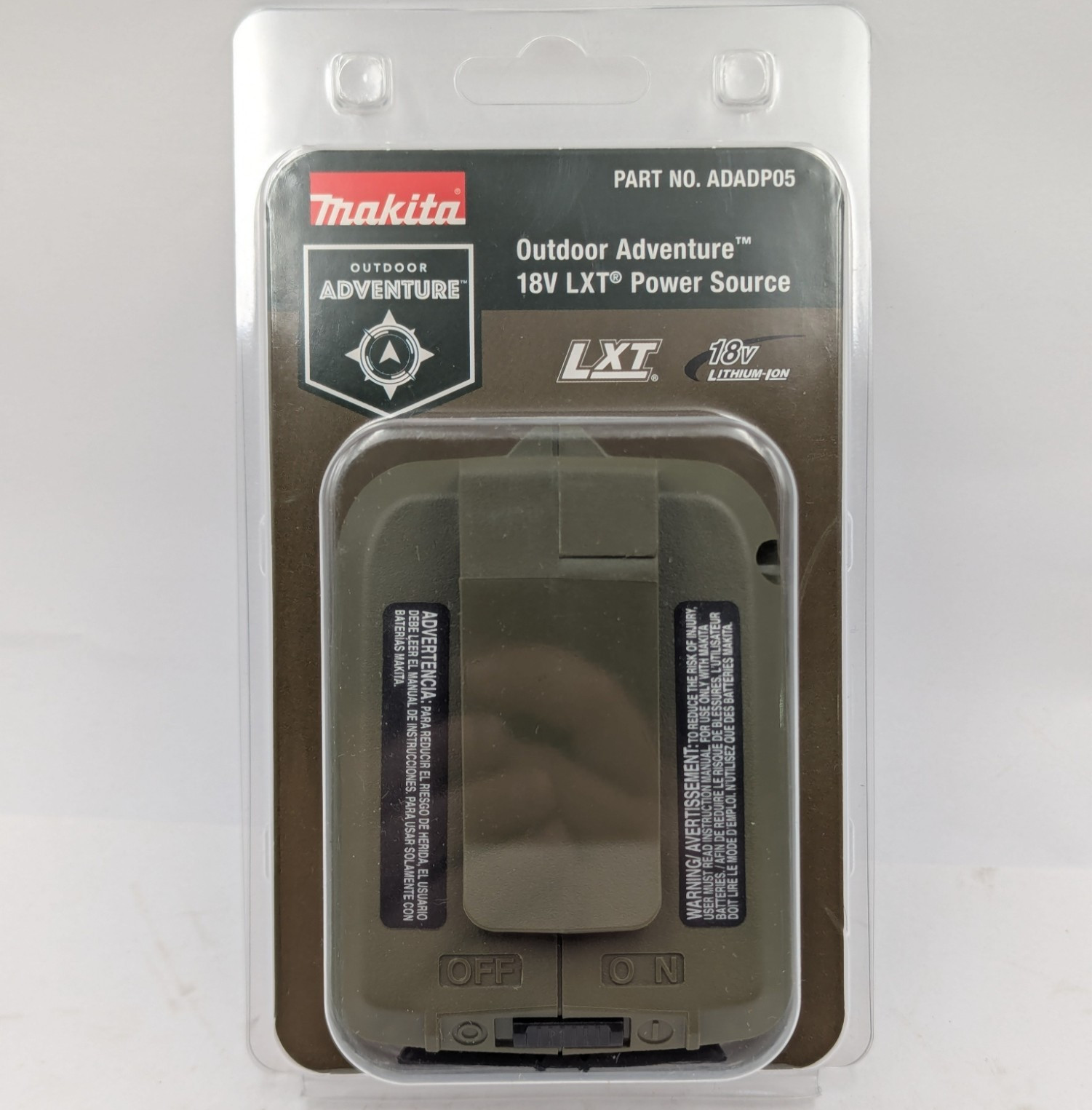 Makita USB Power Source 18v Camo Green Dual Port Outdoor Adventure ADADP05 New