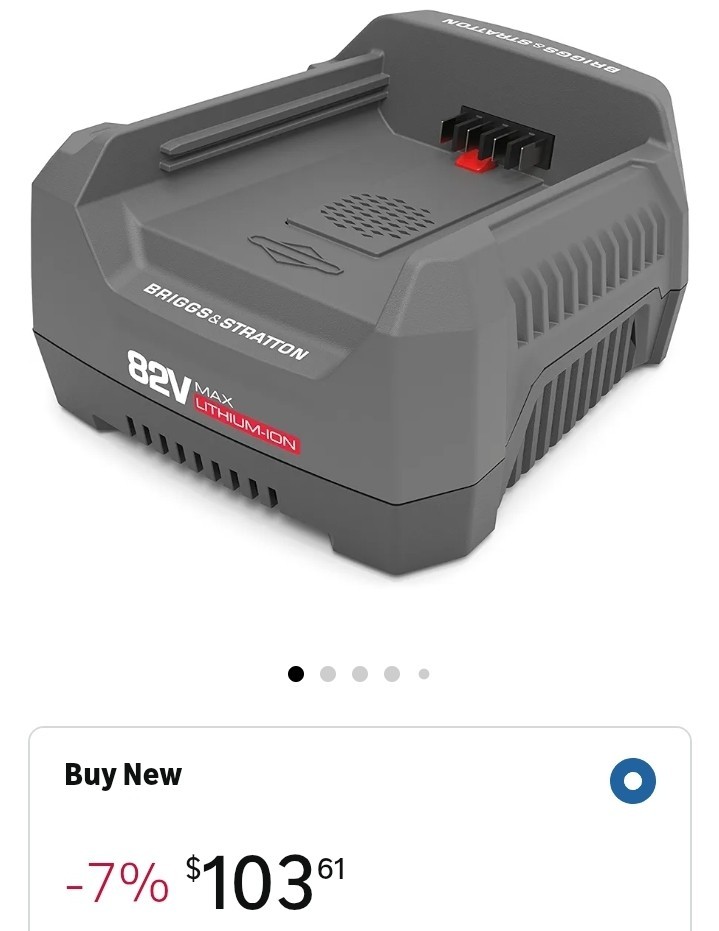 Briggs & Stratton 82V MAX Rapid Charger BSRC82 Snapper XD OEM