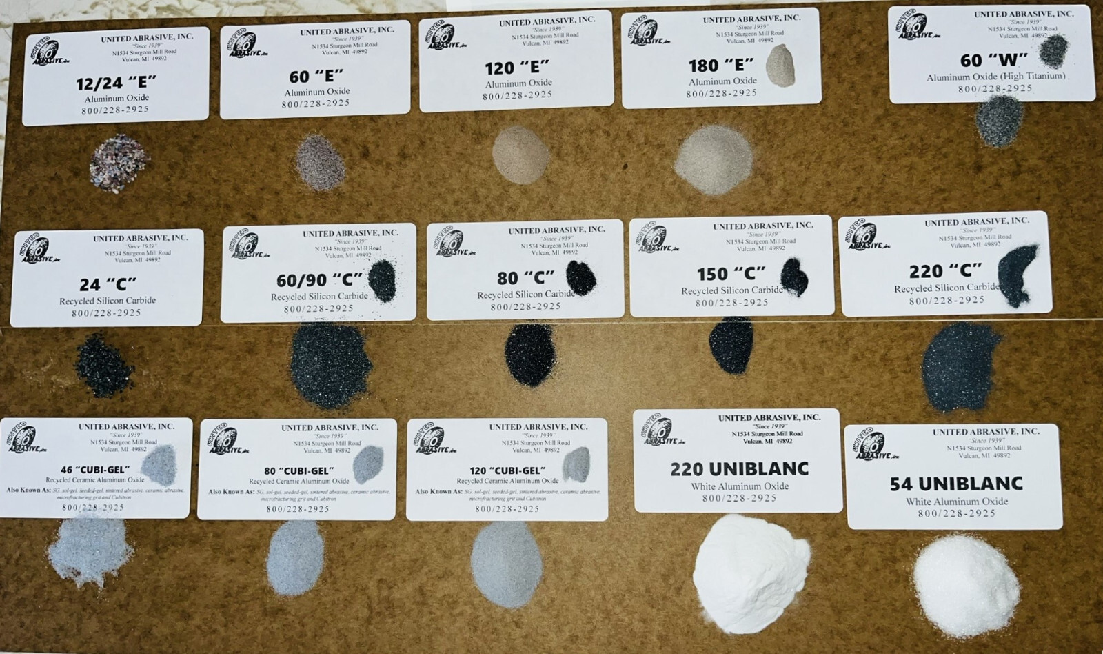 Aluminum Oxide: 50 lbs – 220 Grit (Medium) – Blast Cabinet Abrasive Media Tough