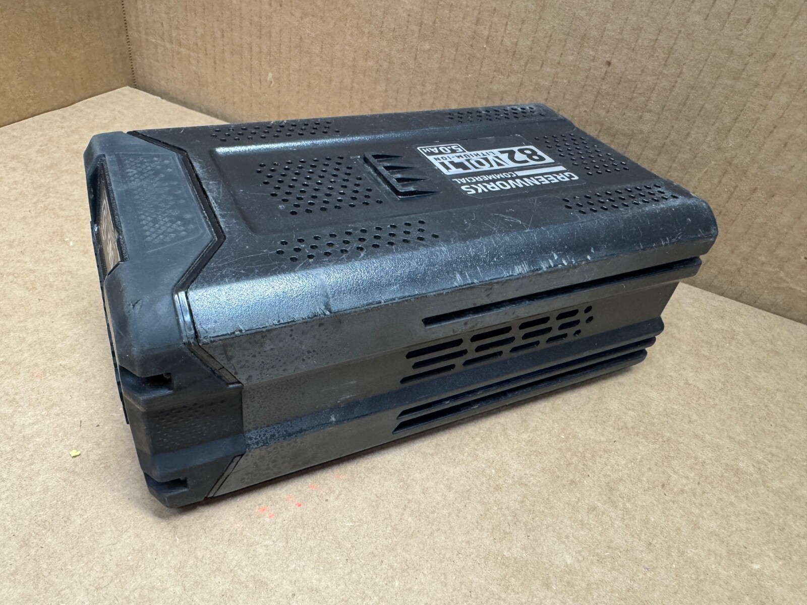 GREENWORKS COMMERCIAL [GL 500] GENUINE 82V MAX 5AH BATTERY – [NOT FULL CAPACITY]