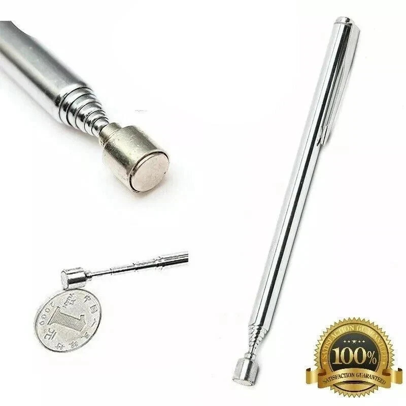 Portable Telescopic Magnetic Pick Up Rod Tool Stick Extending Magnet 25.6″ 1.5L*