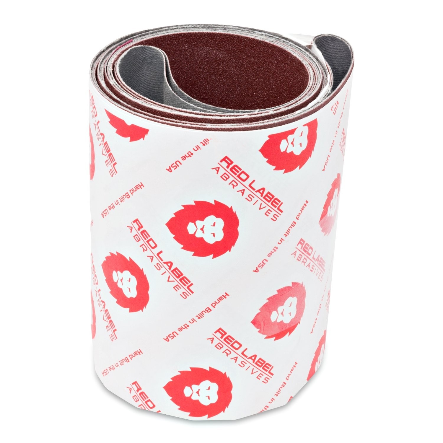 Red Label Abrasives 6 X 80 Inch 120 Grit Aluminum Oxide Multipurpose Sanding Bel