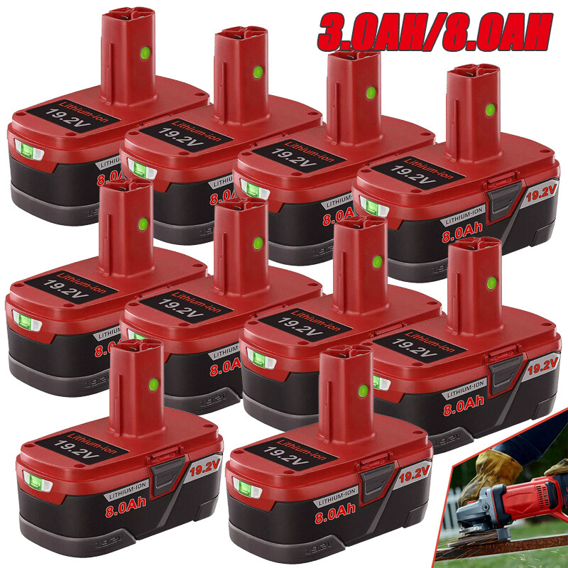 19.2 Volt For Craftsman C3 DieHard 3.0/6.0/8.0Ah Lithium ion Battery 11375 11376
