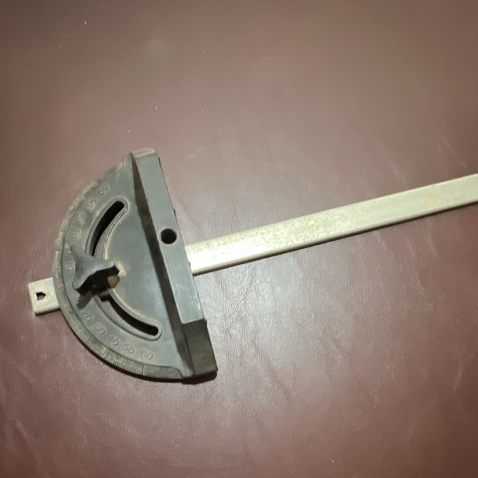 Unbranded Miter Gauge With 3/4” Width 12” Length