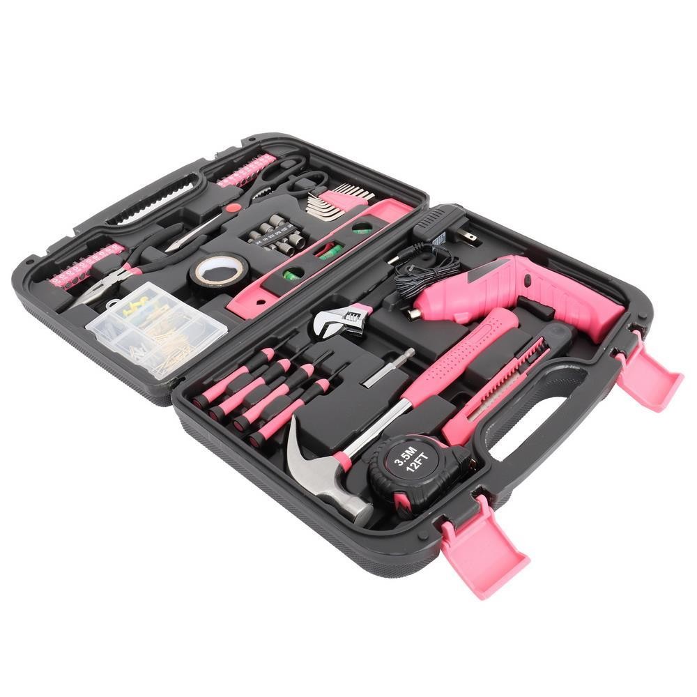 Portable 149 Pieces Basic Tool Set General Household Hand Kit with Storage Case