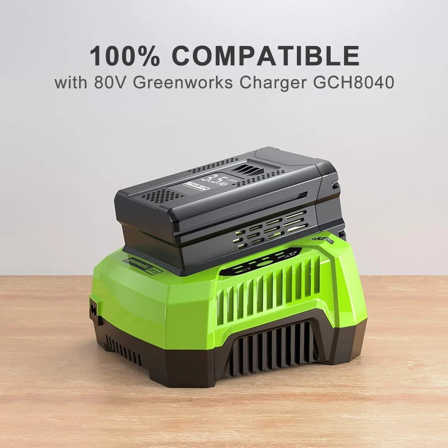 GBA80400 80V 3.5Ah for Greenworks Pro 80Volt Lithium Ion Battery GBA80200 US