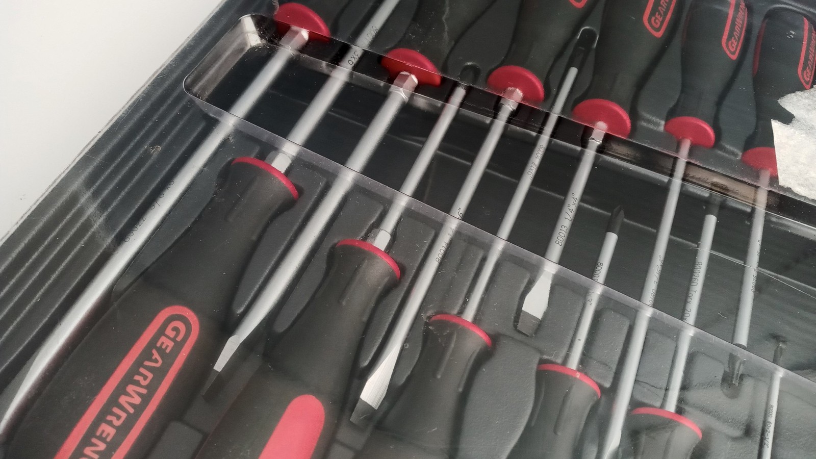 GearWrench 80066 20 Pc. Master Red Black Screwdriver Set Slotted Phillips Torx
