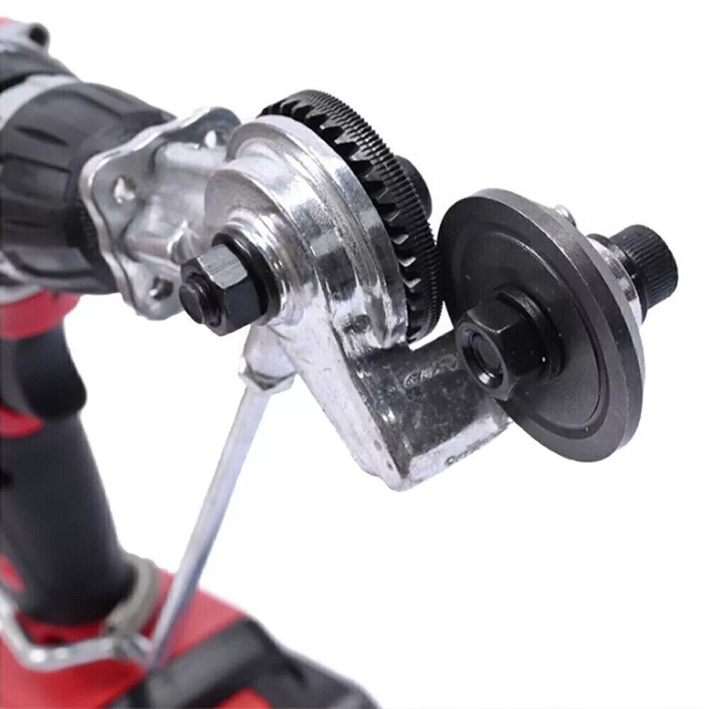 2PCS Electric Drill Shears Plate Cutter Attachment Metal Iron Tin Quick Cutting-